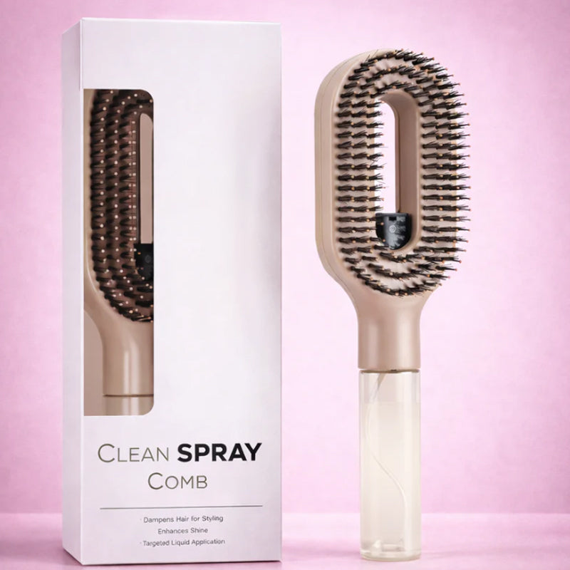 StyraHair Sprayborstel – Voor Zijdezachte, Pluisvrije Haarstyling