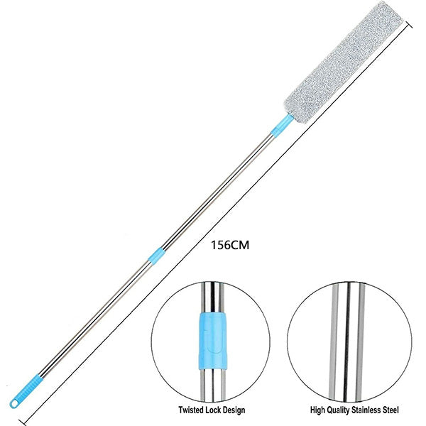 🧹 Ausziehbarer Staubwedel mit flexiblem Kopf