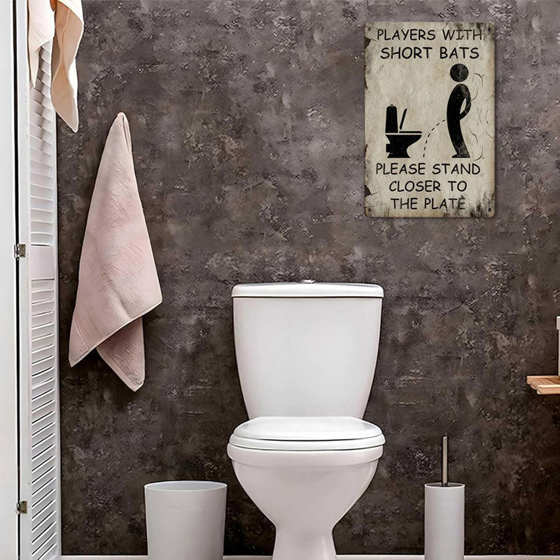 Parodie auf Toilettenschilder