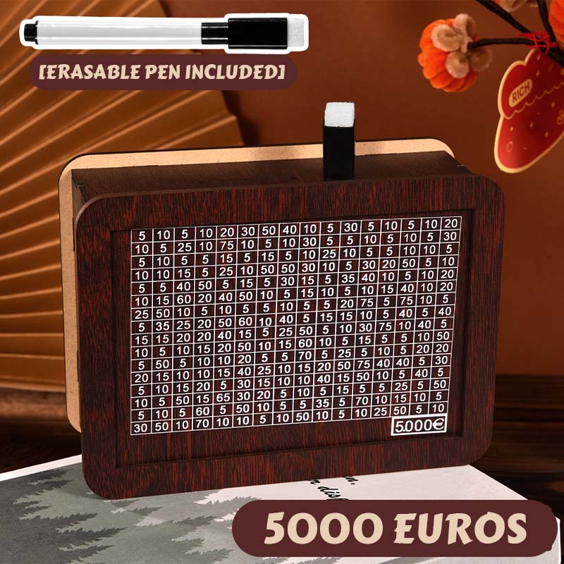 🔥Digitales Sparschwein aus Holz🎁