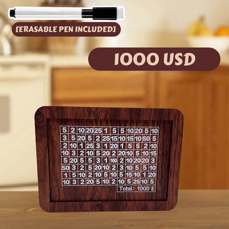 🔥Digitales Sparschwein aus Holz🎁