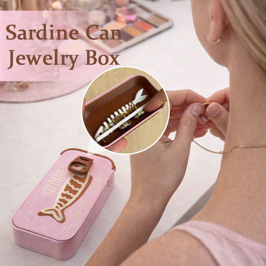 🐟 Sardine Tin Jewelry Box: A Quirky Catch for Your Treasures