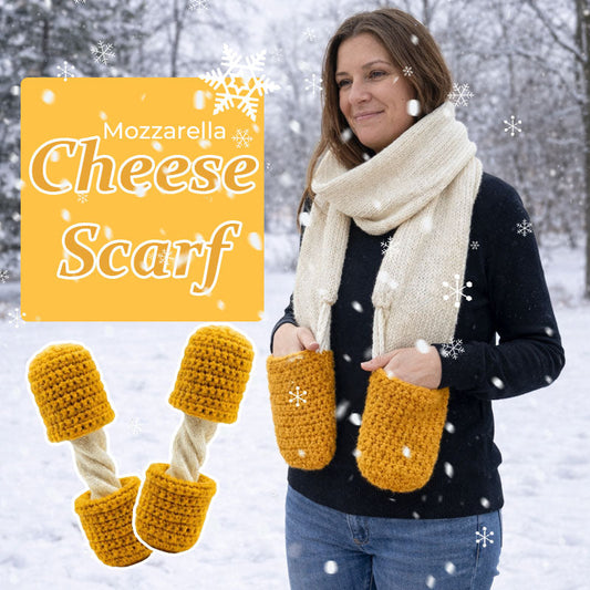 🧀 Mozzarella Cheese Scarf