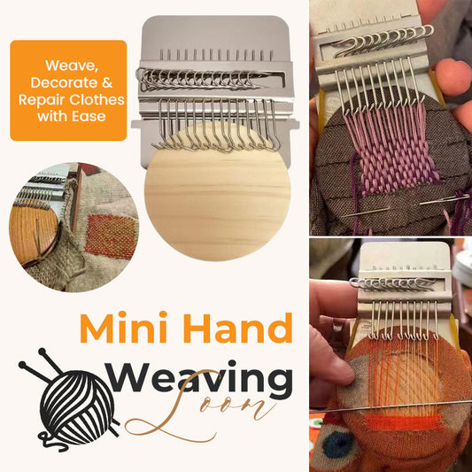 Mini Hand Weaving Loom