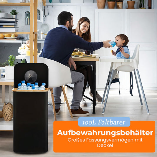 🧺 100L Faltbarer Aufbewahrungsbehälter