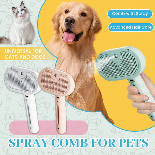 Pet Cleaning Spray Comb