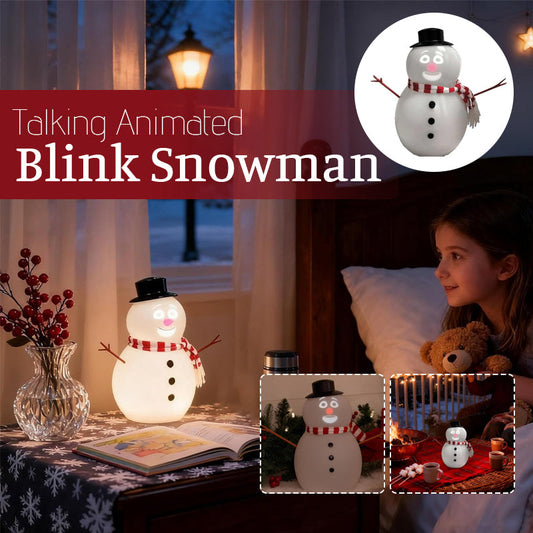 ☃️ Talking Animated Blink Snowman – The Life of Your Christmas Party! 🎄✨