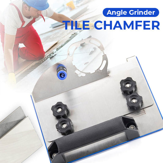 🥳HEISSER SALE 2026🥳💞50.000+ VERKAUFT!👵❤️ 50 % RABATT! Winkelschleiferständer für Fliesen 45° Fasenschneiden
