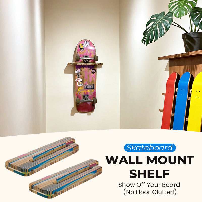 Skateboard Wall Mount Shelf