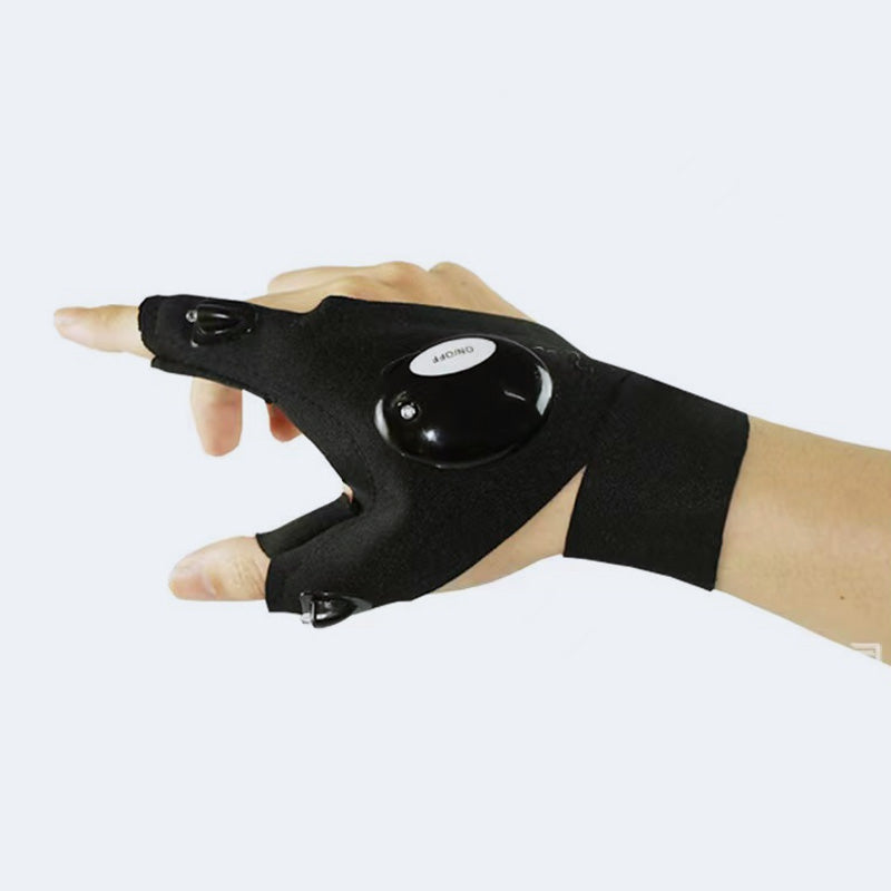 Emergency Repair Night Fishing Lighting Gloves