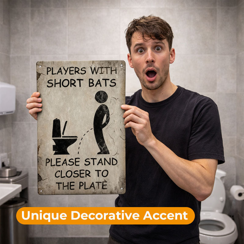 Parodie auf Toilettenschilder