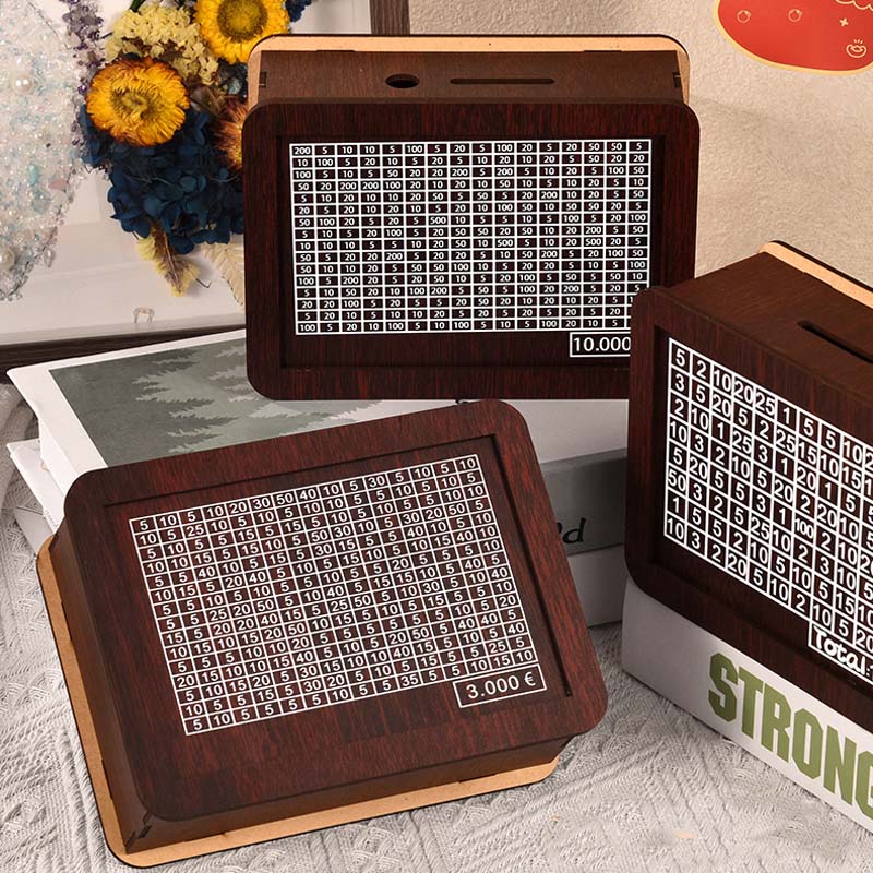 🔥Digitales Sparschwein aus Holz🎁