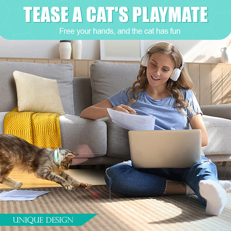 Automatic Pet Laser Collar – A smart, interactive, hands-free laser toy that keeps your pet active.