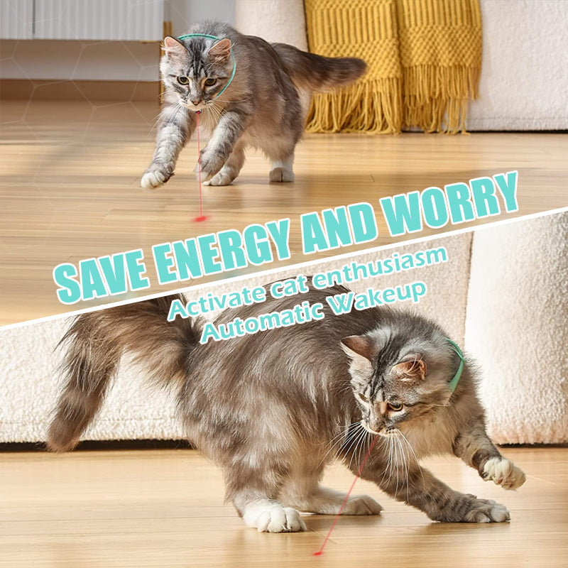 Automatic Pet Laser Collar – A smart, interactive, hands-free laser toy that keeps your pet active.