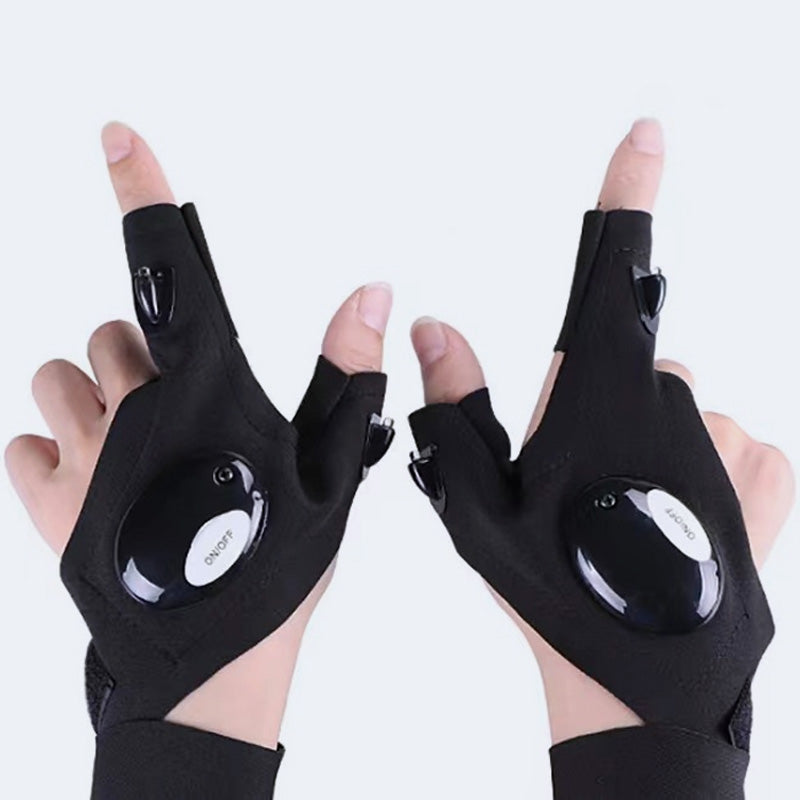 Emergency Repair Night Fishing Lighting Gloves