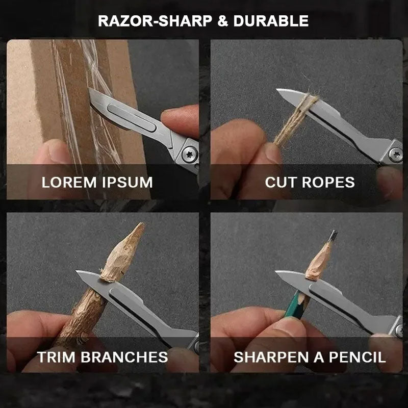 ✂️Universalmesser aus rostfreiem Stahl