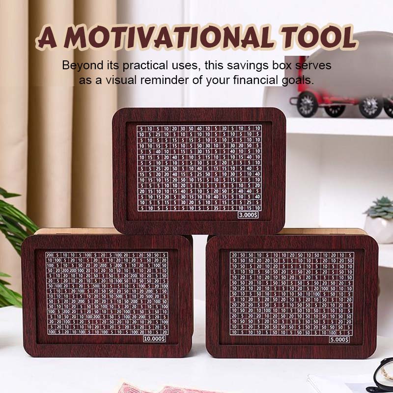🔥Digitales Sparschwein aus Holz🎁