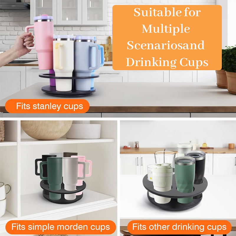 Rotating cup holder