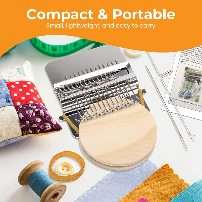 Mini Hand Weaving Loom