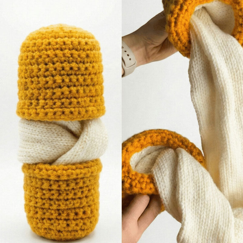 🧀 Mozzarella Cheese Scarf