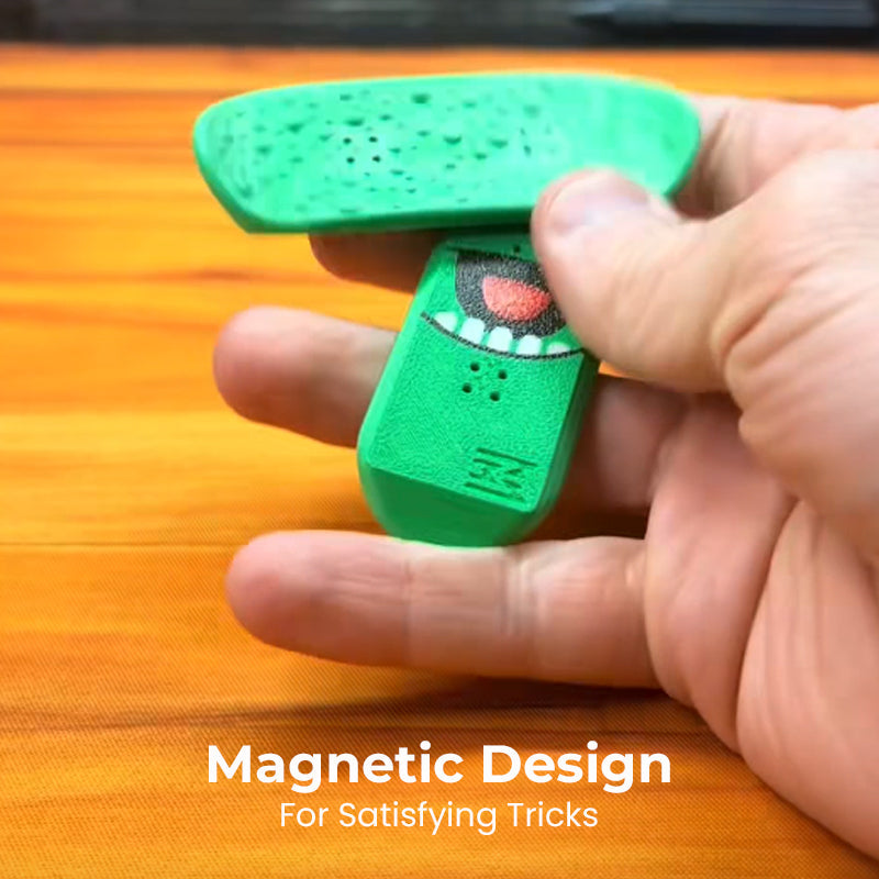 🛹Magnetic Skateboard - EDC Flipping Techniques