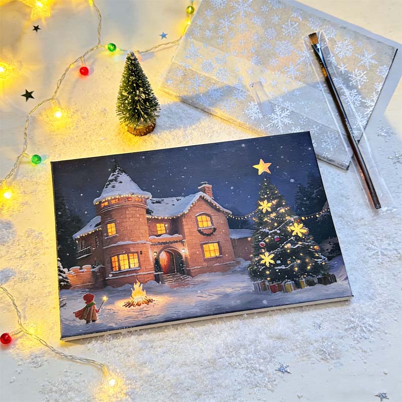 Christmas Glow-in-the-dark Recording Greeting Card