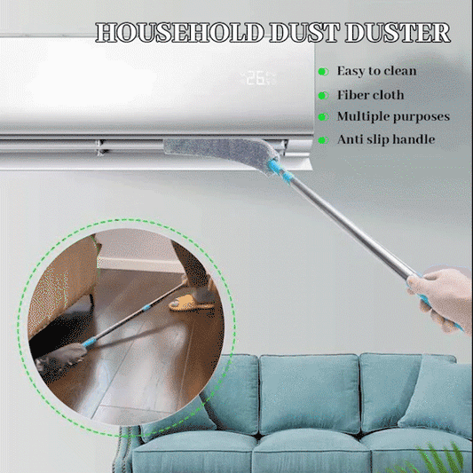 🧹 Ausziehbarer Staubwedel mit flexiblem Kopf