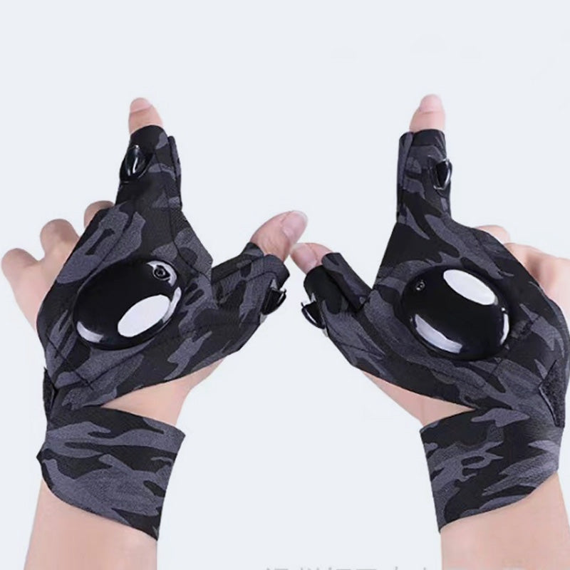 Emergency Repair Night Fishing Lighting Gloves