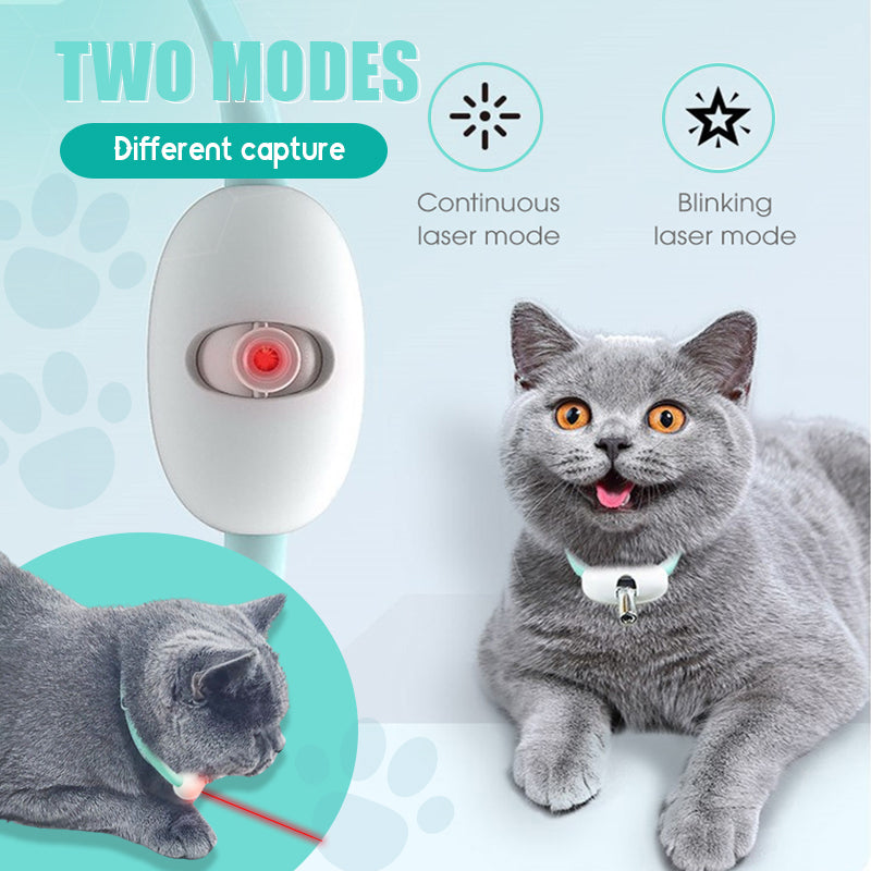 Automatic Pet Laser Collar – A smart, interactive, hands-free laser toy that keeps your pet active.