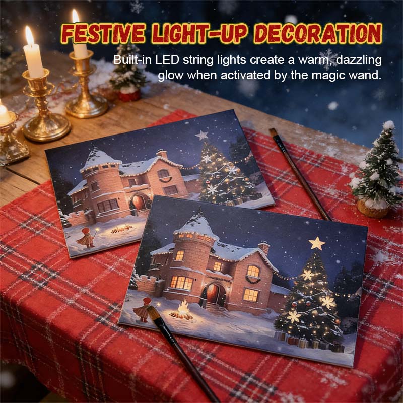 Christmas Glow-in-the-dark Recording Greeting Card