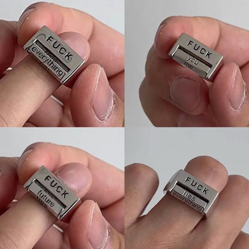 Creative Rotatable Interactive Ring