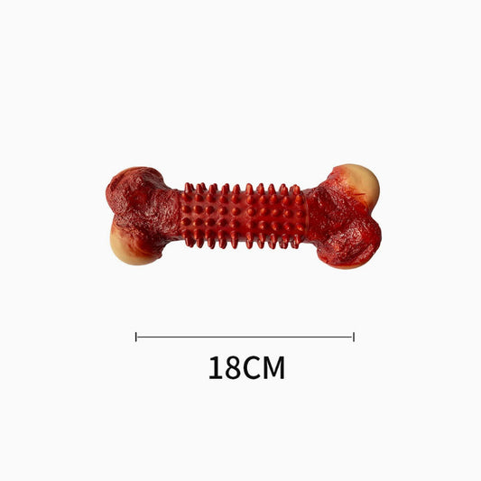 🐶 Piepend kauwbot voor honden! Onverwoestbaar tandreinigend speeltje