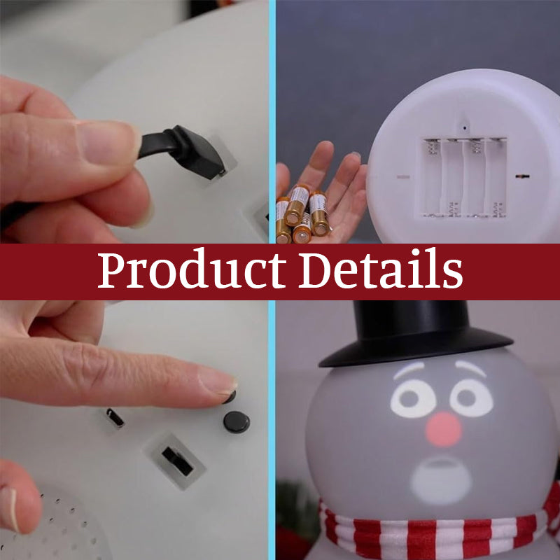 ☃️ Talking Animated Blink Snowman – The Life of Your Christmas Party! 🎄✨