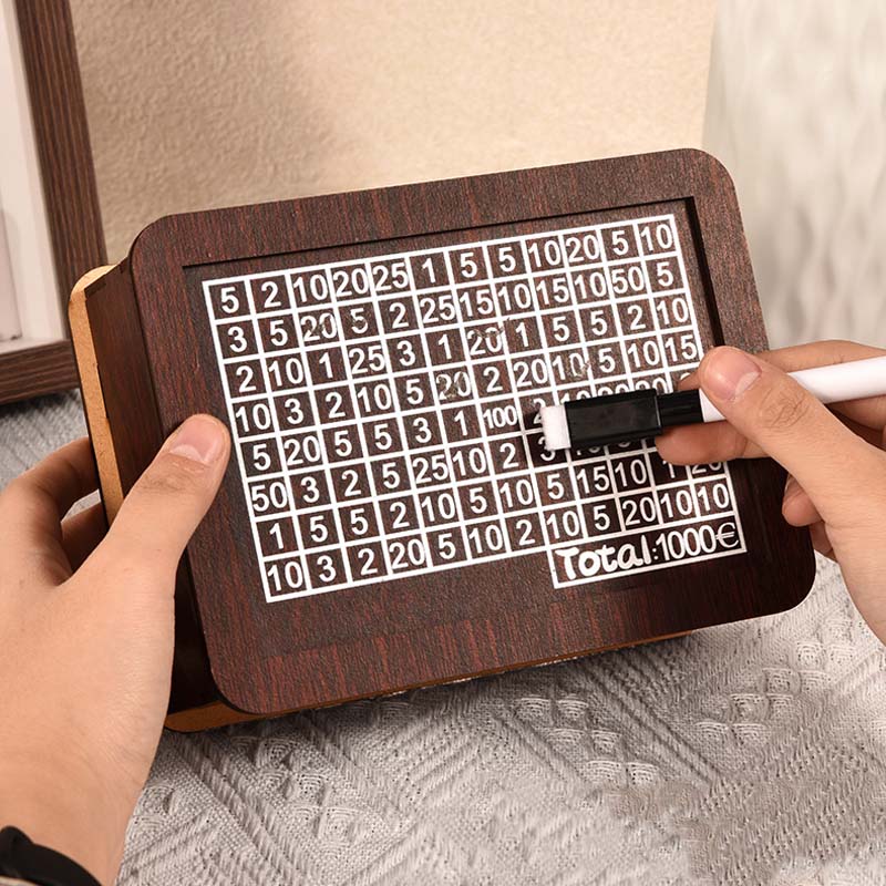 🔥Digitales Sparschwein aus Holz🎁