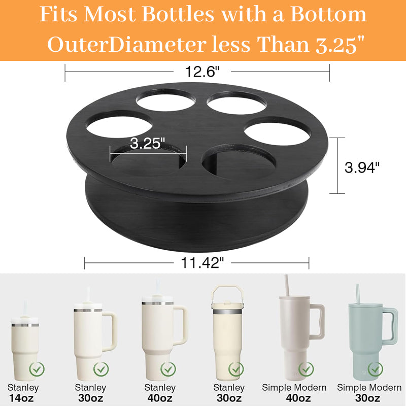 Rotating cup holder