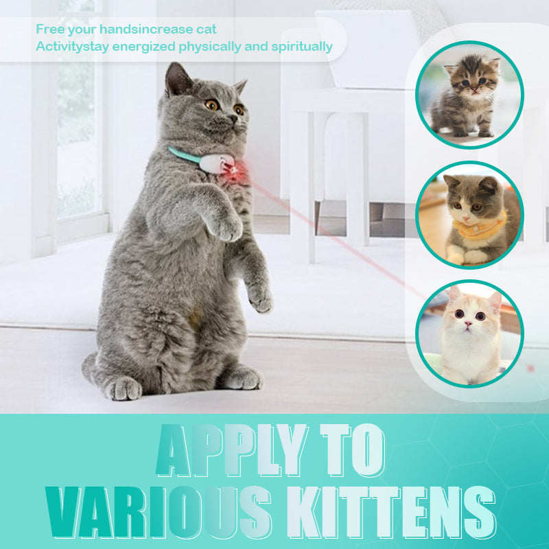 Automatic Pet Laser Collar – A smart, interactive, hands-free laser toy that keeps your pet active.
