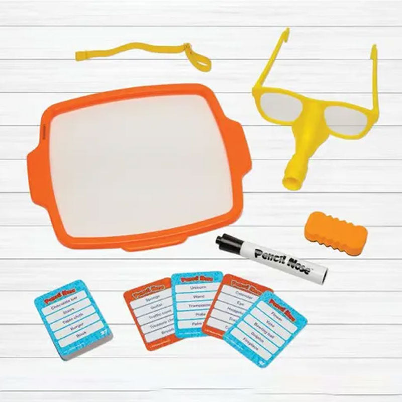 Pencil Nose Family Drawing Game