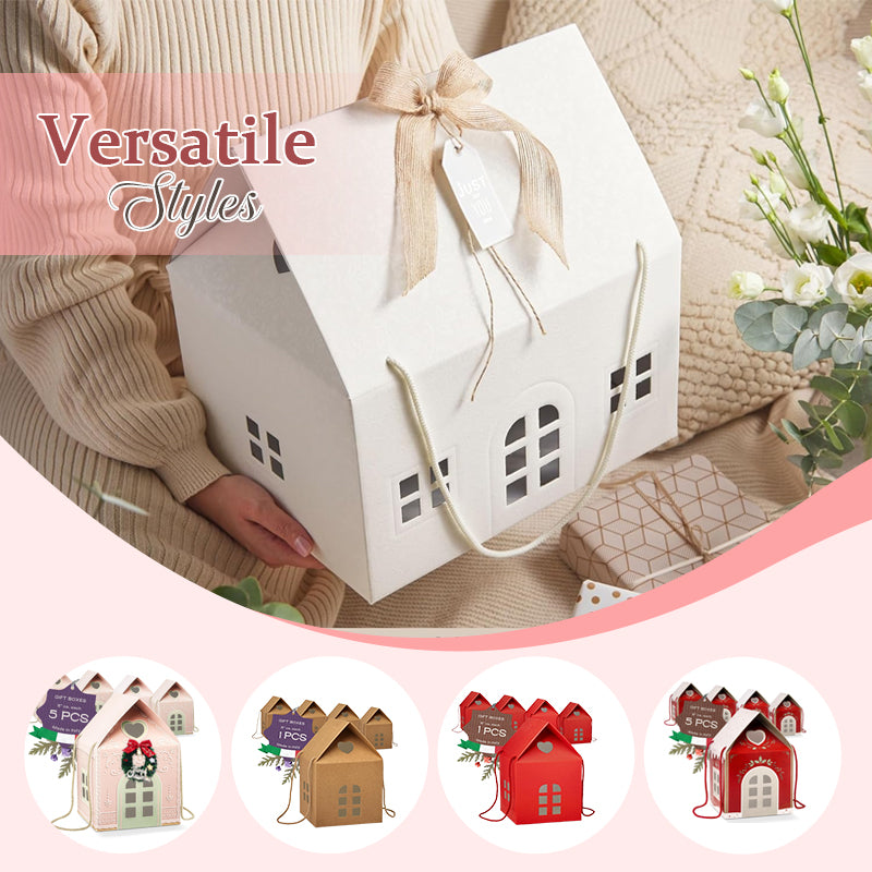 Enchanted Christmas Cottage Gift Box