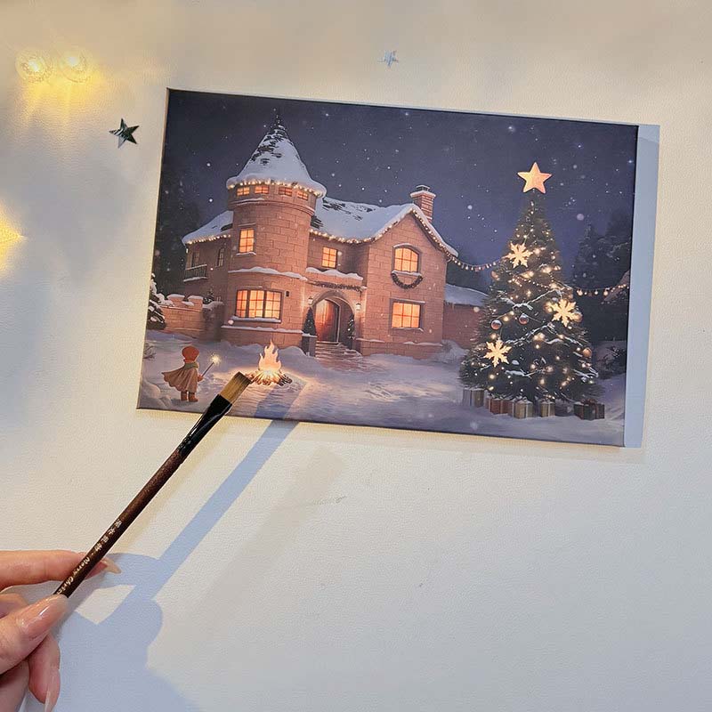 Christmas Glow-in-the-dark Recording Greeting Card