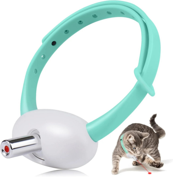 Automatic Pet Laser Collar – A smart, interactive, hands-free laser toy that keeps your pet active.