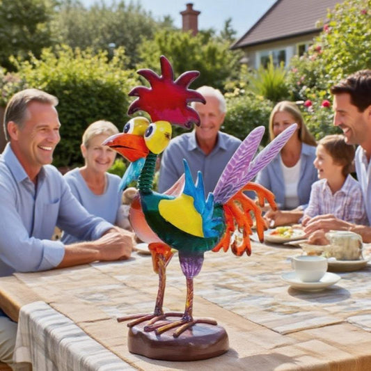 Metalen haan buitenbeeld