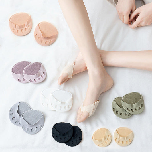 🔥Zwei zum Preis von einem🔥Unsichtbare Socken mit Mittelfußpolstern für Damen und Herren