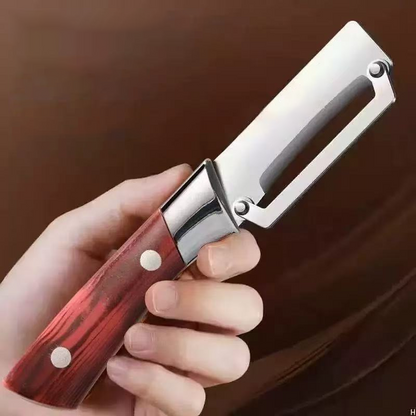 🥕 2 zum Preis von 1! 🎁 Multifunktionaler Küchenschäler – scharfe Klinge aus Edelstahl, ergonomischer Griff und schwenkbare Doppelaktion ✨